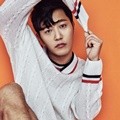 Jin Goo di Majalah High Cut Vol.173