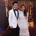 Randy Martin dan Cassandra Lee di Indonesia Movie Actors Awards 2016