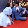 Ayushita dan Reza Rahadian di Red Carpet IMA Awards 2016