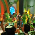 Keseruan Pesta Slime di Indonesia Kids' Choice Awards 2016
