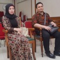Bella Shofie Saat Ditemui di Pengadilan Agama Jakarta Selatan