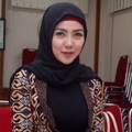 Bella Shofie Saat Ditemui di Pengadilan Agama Jakarta Selatan