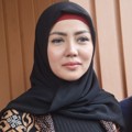 Bella Shofie Saat Ditemui di Pengadilan Agama Jakarta Selatan