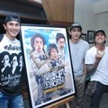 Vino Bastian, Abimana Aryasatya dan Tora Sudiro di Konferensi Pers Film 'Warkop DKI Reborn'