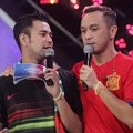 Raffi Ahmad dan Giring Nidji di Konser Opening EURO 2016
