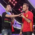Raffi Ahmad dan Giring Nidji di Konser Opening EURO 2016