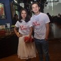 Michelle Zudith dan Rizky Nazar di Launching Soundtrack Film 'I Love You from 38000 Ft'