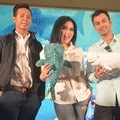 Syahrini dan Raffi Ahmad di Jumpa Pers Film 'Finding Dory' Versi Indonesia