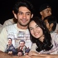 Reza Rahadian dan Chelsea Islan di Press Screening Film 'Rudy Habibie'