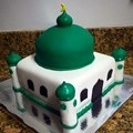 Kue Tart Cantik Bertema Idul Fitri