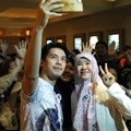 Morgan Oey dan Asma Nadia Saat Nonton Bareng 'Jilbab Traveler: Love Sparks in Korea'