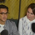 Afgan dan Rossa di Acara Halal Bihalal dengan Awak Media