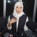 Delia Septianti Ditemui di Polda Metro Jaya