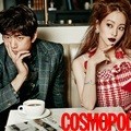 Sung Joon dan Han Ye Seul di Majalah Cosmopolitan Edisi Januari 2016