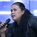 Damien Dematra di Launching Novel 'Triangle The Dark Side'