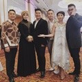 Beberapa Artis Tampak di Resepsi Ben Kasyafani dan Ines