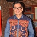 Krisna Mukti di Konferensi Pers Bank Musik