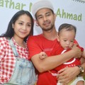 Raffi Ahmad dan Nagita Slavina di Pesta Ulang Tahun ke-1 Rafathar