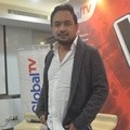 Bebi Romeo di Konferensi Pers 'The Voice Kids Indonesia'