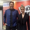 Tulus dan Agnes Monica di Konferensi Pers 'The Voice Kids Indonesia'