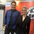 Tulus dan Agnes Monica di Konferensi Pers 'The Voice Kids Indonesia'