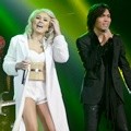 Agnes Monica dan Once Mekel di 'RCTI 27 Anniversary Celebration'