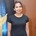 Feni Rose di Konferensi Pers 'The 19th Panasonic Gobel Awards'
