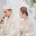 Wajah Tegang Gilang Dirgahari dan Adiezty Fersa Sebelum Akad Nikah