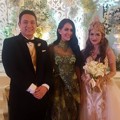 Kartika Putri Hadir di Pernikahan Gilang Dirgahari dan Adiezty Fersa