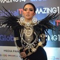 Syahrini Hadiri HUT Global TV 'Amazing 14'