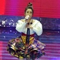 Ayu Ting Ting di HUT Global TV 'Amazing 14'