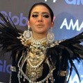 Syahrini Hadiri HUT Global TV 'Amazing 14'