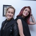 Melodya Vanesha dan Sheila Marcia di Konferensi Pers 1000 Band