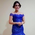 Cantiknya Thalita Latief Bergaun Biru di Silet Awards 2016