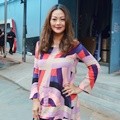 Indah Kalalo Usai Mengisi Program 'Rumpi'