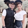 Caren Delano dan Patricia Gunawan di Pernikahan Sandra Dewi dan Harvey Moeis