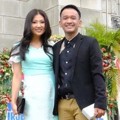 Sarwendah dan Ruben Onsu di Pernikahan Sandra Dewi dan Harvey Moeis