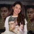 Velove Vexia di Konferensi Pers Film 'Cinta Laki-Laki Biasa'