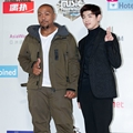 Timbaland dan Eric Nam di Red Carpet MAMA 2016