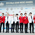 SF9 di Red Carpet MAMA 2016