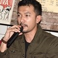 Rio Dewanto di Konferensi Pers Film 'Pasukan Garuda: I Leave My Heart in Lebanon'