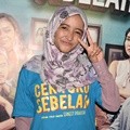Arafah Rianti di Konferensi Pers Rilis Trailer Film 'Cek Toko Sebelah'