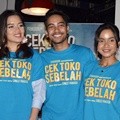 GAC di Konferensi Pers Rilis Trailer Film 'Cek Toko Sebelah'