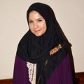 Annisa Pohan Saat menghadiri Acara Perayaan Maulid Nabi di Kawasan Bukit Duri, Jakarta Selatan