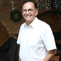Roy Marten Saat Menggelar Jumpa Pers di Koi Restaurant, Mahakam, Jakarta Selatan
