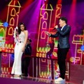 Duet Manis Isyana Sarasvati dan Rizky Febian di Acara HUT Indosiar ke-22
