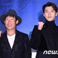 Yoo Hae Jin dan Hyun Bin Hadir di VIP Premiere Film 'Cooperation' yang di Selenggarakan di Yeongdeungpo Times Square, Seoul, Korea Selatan