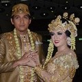 Busana Pengantin Lucky Hakim dan Tiara Dewi Perpaduan Sunda Muslim