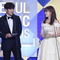 Ji Chang Wook dan Nam Ji Hyun di Seoul Music Awards 2017