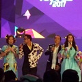 Keseruan Raffi, Ayu Dewi, Denny Cagur dan Syahnaz Jadi MC di Dahsyatnya Awards 2017